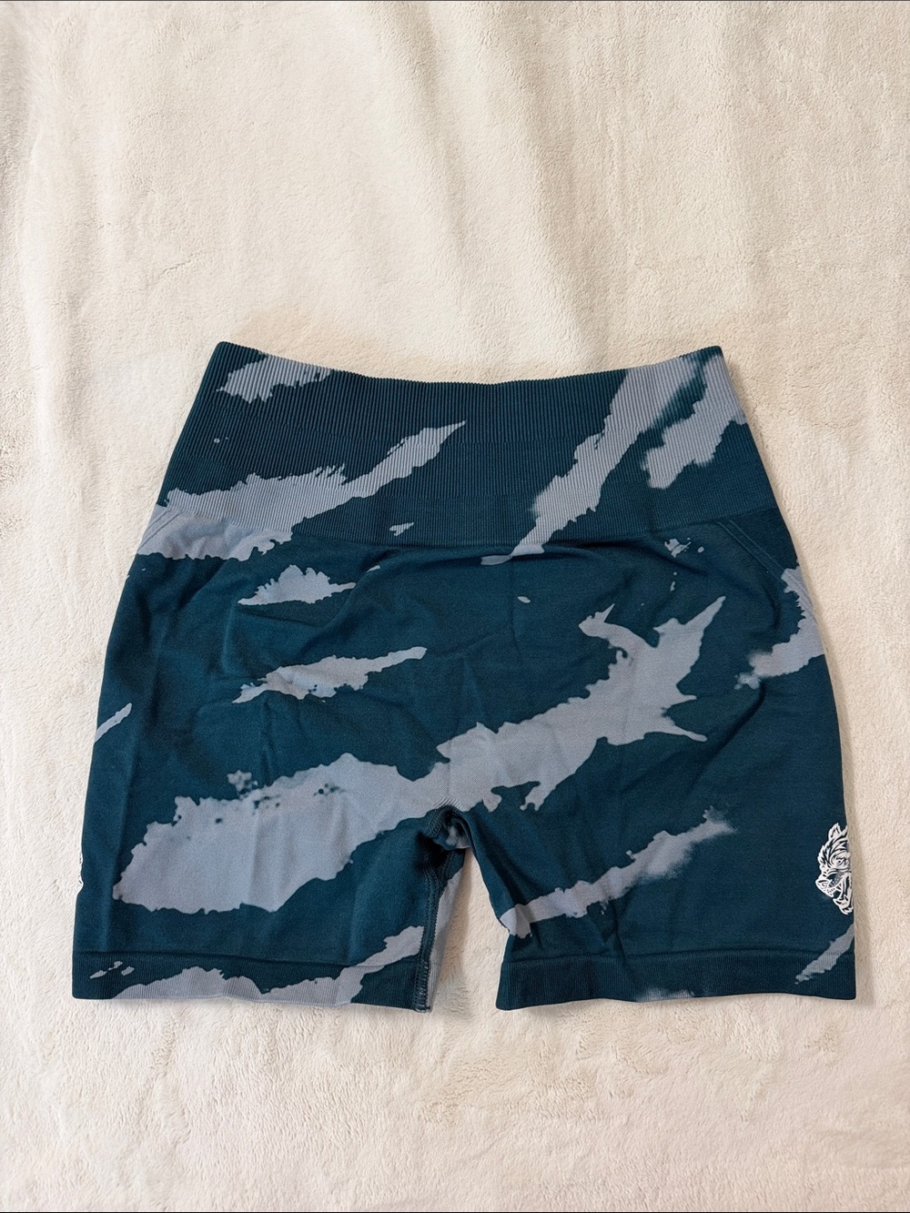 Darc Sport Teal and Gray Camouflage Swim Hybrids